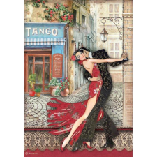 Stamperia Rizspapír A4, Desire Tango/ Stamperia Rice Paper (1 ív) decoupage papír