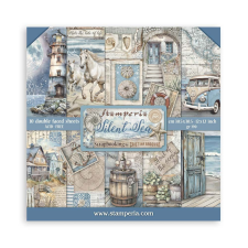 Stamperia Silent Sea Papírkészlet 12" (30 cm) Paper Pack (10 ív) decoupage papír