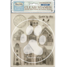 Stamperia Silent Sea Szilikonbélyegző A5 Landscape Clear Stamps (1 csomag) dekorációs kellék
