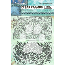 Stamperia Szilikonbélyegző - Songs of the Sea - Texture - Clear Stamps (1 csomag) bélyegző