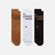 Stance basic 3 pack crew zokni unisex színes l férfi zokni