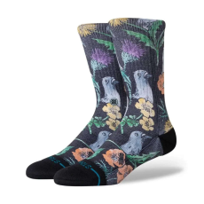  Stance just flocked zokni unisex színes l