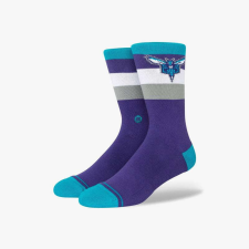 Stance nba charlotte hornets st crew zokni unisex lila l férfi zokni