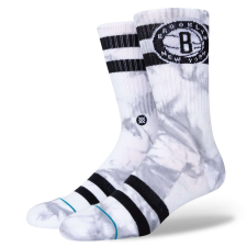 Stance nets dyed zokni unisex fekete/fehér l férfi zokni