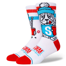 Stance slush puppie zokni unisex fehér l férfi zokni