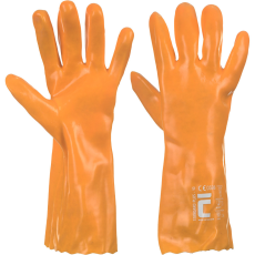  STANDARD kesztyű 35cm PVC sárga 9