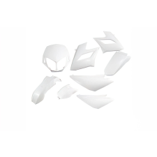 Standard Parts Burkolat készlet 8 db. fehér Derbi DRD Racing 2006 - 2011 egyéb motorkerékpár alkatrész