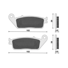 Standard Parts Féktárcsák Yamaha Xmax Standard Parts Futómű és fék alkatrészek Fékalkatrészek egyéb motorkerékpár alkatrész