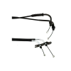 Standard Parts Gázkábel Yamaha Xmax / MBK Skycruiser 125cc 2010 - 2013 (OEM: 37PF630100) Standard Parts Futómű és fék alkatrészek Fékbowdenek