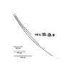 Standard Parts Gázkaronf Megtalált Piaggio NRG / Typhoon Standard Parts Futómű és fék alkatrészek Fékbowdenek