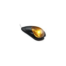 Standard Parts Irányjelzők / Lámpák ragasztható csepp alakú karbon / füstszínű motorkerékpár irányjelző