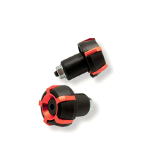 Standard Parts Kormányvég rezgéscsillapító 18 mm Harlem fekete/piros egyéb motorkerékpár alkatrész
