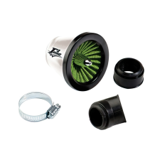 Standard Parts Légszűrő egyenes / 45 fokos turbina zöld / fehér D.28 / 35mm egyéb motorkerékpár alkatrész