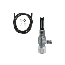 Standard Parts Univerzális üzemanyagcsap M10 csavaros, tömlővel és bilincsekkel egyéb motorkerékpár alkatrész