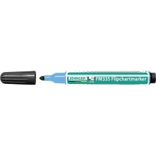 Stanger Flipchartmarker Stanger FM335 kerek 1-3 mm fekete filctoll, marker