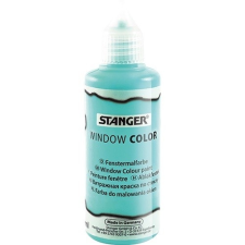 Stanger Kreatív üvegmatrica festék Stanger 80 ml világos türkizkék üvegfesték