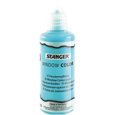 Stanger Kreatív üvegmatrica festék Stanger 80 ml világoskék kreatív és készségfejlesztő