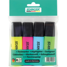 Stanger Szövegkiemelő Stanger 4 db-os klt. filctoll, marker