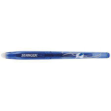 Stanger Zselés toll Stanger radírozható 0,7 mm Softgrip kék toll