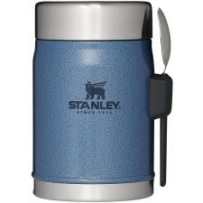 STANLEY 1913 Stanley termosz 400ml + kanál / villa, Hammertone Lake, kék termosz