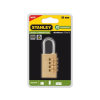 Stanley Sárgaréz lakat, számzáras, 30 mm (S742-052)