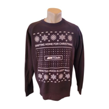  Stanley/Stella fekete mintás férfi pulóver (méret: M) férfi pulóver, kardigán