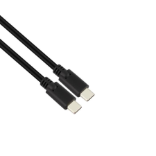 STANSSON CZ-255-D USB-C apa - USB-C apa 3.2 Adat és töltőkábel - Fekete (3m) kábel és adapter