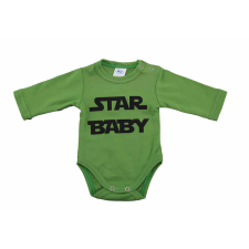 Star baby feliratos hosszú ujjú baba body kombidressz, body