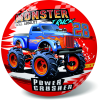 STAR Monster Truck gumilabda - 23 cm
