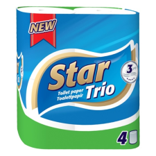 STAR Toalettpapír star trio 3 rétegű 4 tekercses ktc30041750 higiéniai papíráru