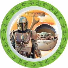  Star Wars Baby Yoda mikrozható műanyag lapostányér babaétkészlet