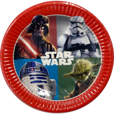 Star Wars Dark Force papírtányér 8 db-os 20 cm party kellék