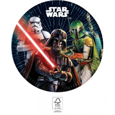 Star Wars Galaxy papírtányér 8 db-os 23 cm FSC party kellék