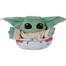 Star Wars Star Wars lebegő babakocsijában elbújtatható Baby Yoda 10cm #zöld-fehér bébiplüss