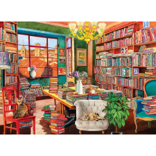 Stará könyvtár puzzle 1000 darab EUROGRAPHICS puzzle, kirakós