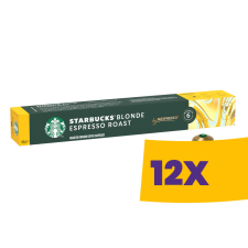 STARBUCKS Blonde Espresso Roast Nespresso kávékapszula 10db (Karton - 12 csomag) kávé