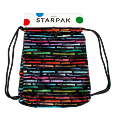 Starpak Art stripes zsinóros hátizsák, tornazsák (351922) tornazsák