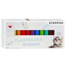 Starpak Cicás gyurma - 12 színű (536884) kreatív és készségfejlesztő
