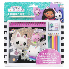 Starpak Gabi babaháza képkarcoló kreatív készlet jegyzetfüzettel kreatív és készségfejlesztő