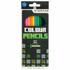 Starpak GAME PIXEL színesceruza készlet - 12 darabos színes ceruza