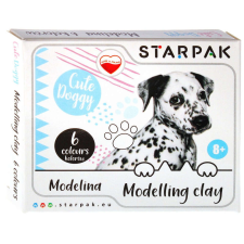Starpak Kutyás modellező gyurma 6 db-os kreatív és készségfejlesztő