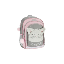 Starpak Plush Cat cicás 2 rekeszes iskolatáska, hátizsák (486152) iskolatáska