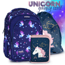 Starpak unikornisos iskolatáska, hátizsák SZETT - Galaxy Unicorn iskolatáska