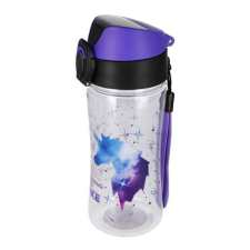 Starpak unikornisos műanyag kulacs 420ml - Galaxy Unicorn kulacs, kulacstartó