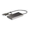 Startech 109B-USBC-HDMI USB Type-C / USB Type-A apa - 2x HDMI anya Adapter