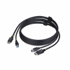 Startech - 1,8 m-es DisplayPort és USB 5 Gbps KVM kábel - DU1226-KVM-CABLE
