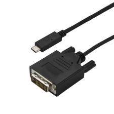 Startech 3M USB-C TO DVI CABLE - BLACK kábel és adapter