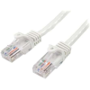 Startech 45PAT10MWH hálózati kábel Fehér 10 M Cat5e U/UTP (UTP)