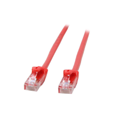 Startech 45PAT3MRD UTP CAT5e Patch kábel 3m Piros kábel és adapter