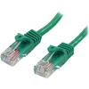 Startech 45PAT5MGN hálózati kábel Zöld 5 M Cat5e U/UTP (UTP)